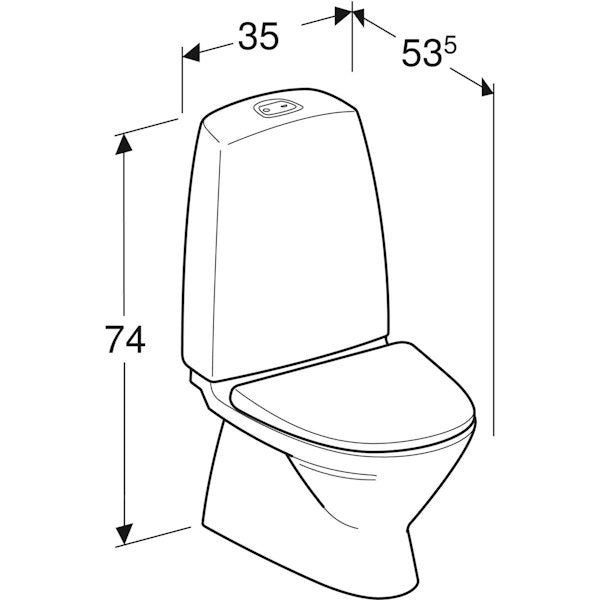 WC-istuin Ido Lasten WC 2-T