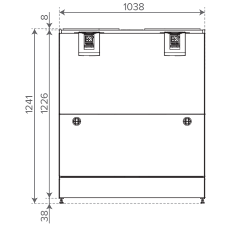 Ilmanvaihtokone Vallox 245 MV R